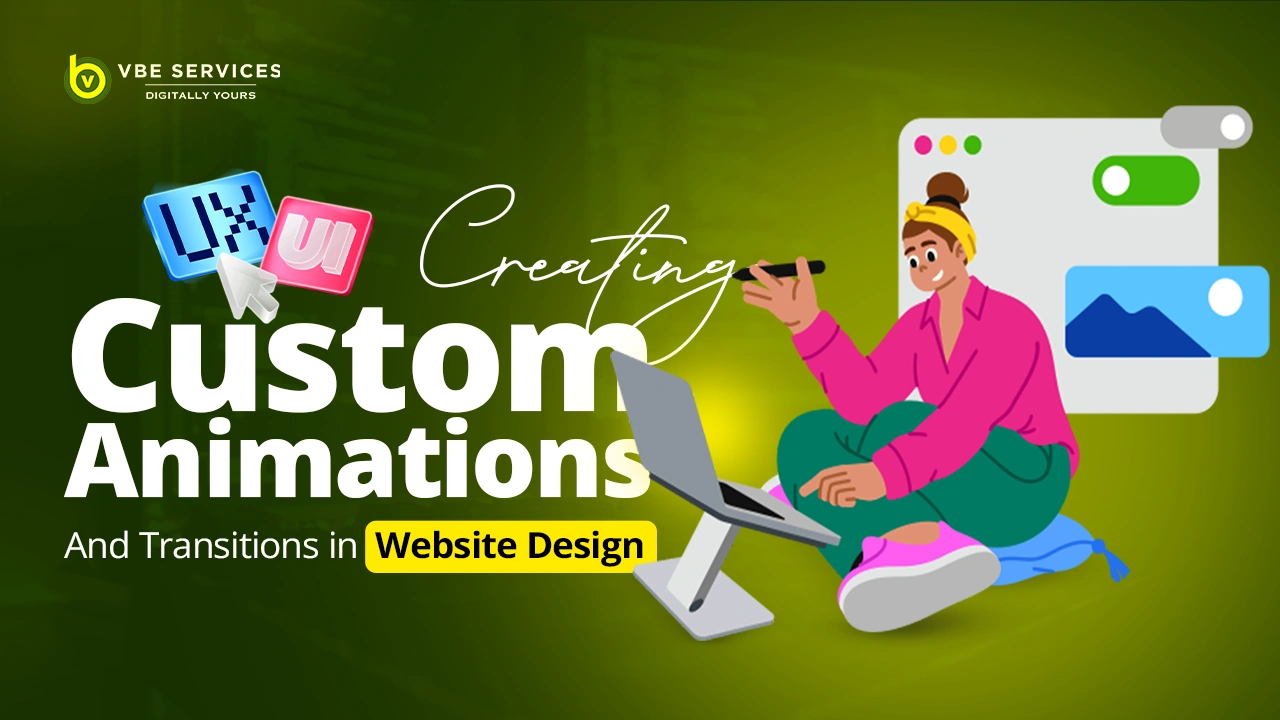 Creating Custom Animations and Transitions in Website Design