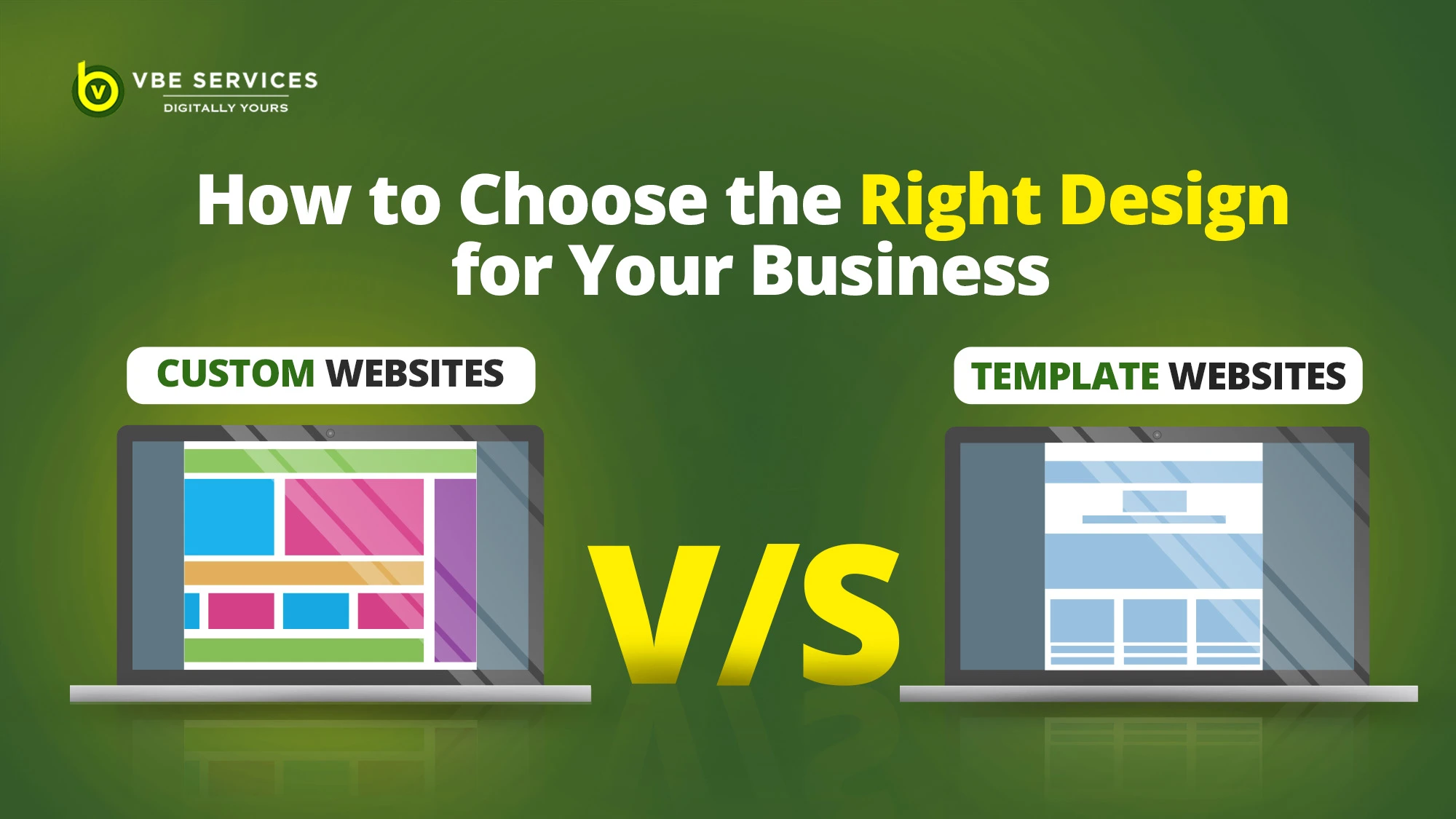 Custom vs. Template Websites: How to Choose the Right Design for Your Business