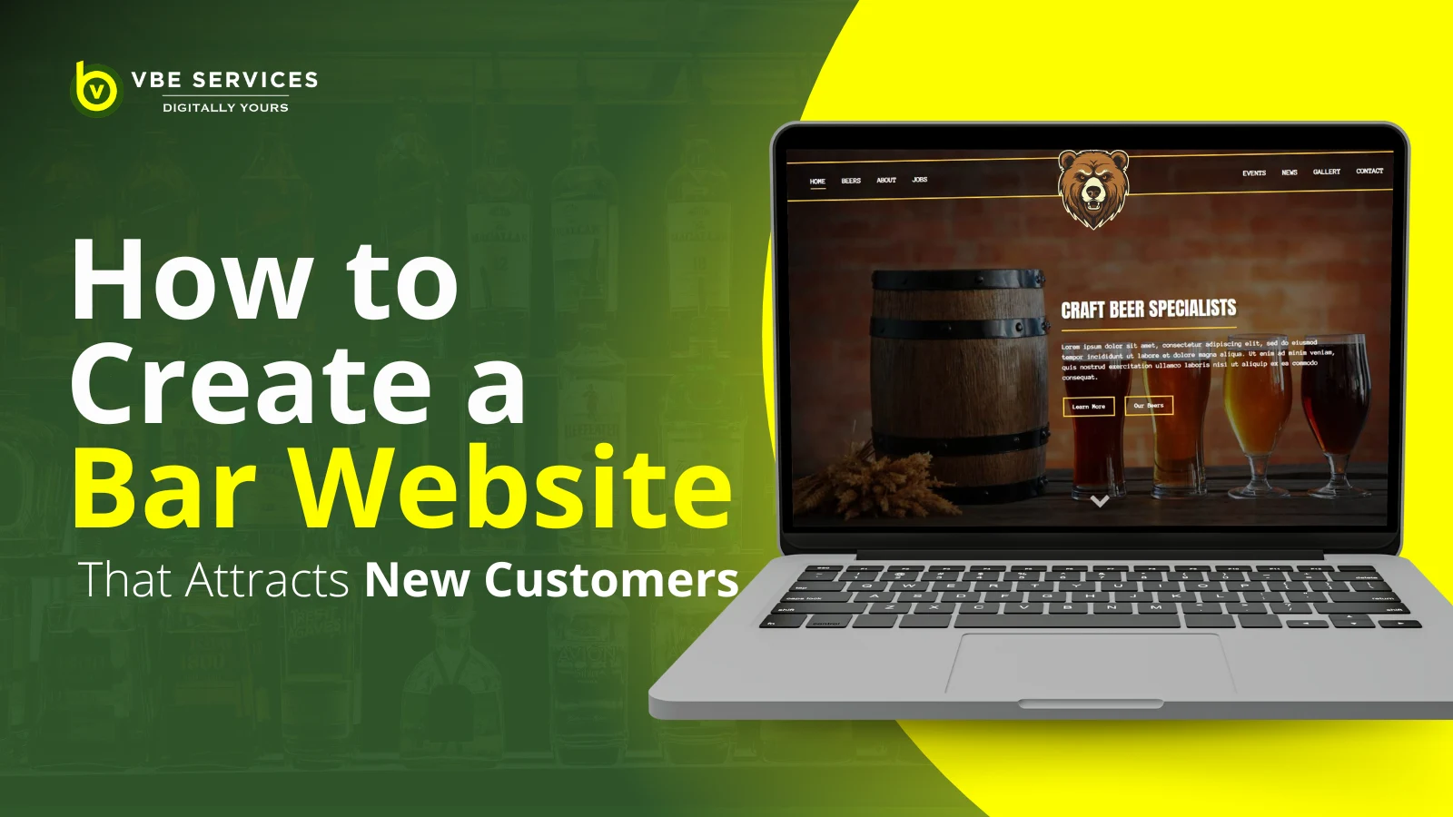 How to Create a Bar Website That Attracts New Customers