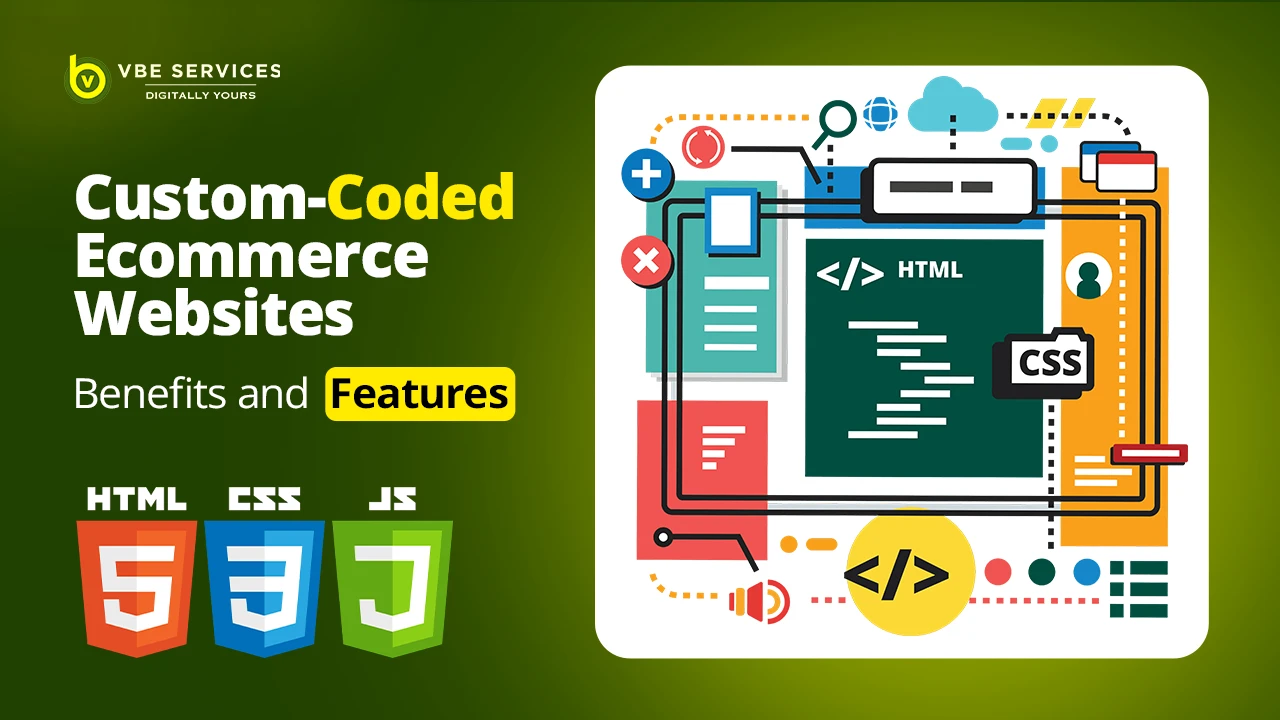 Top Benefits and Features of Custom-Coded Ecommerce Websites