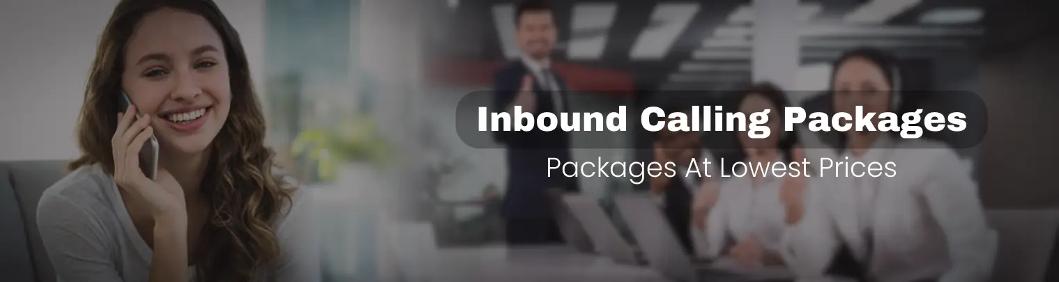 Monthly Inbound Calling Packages by VBE Services