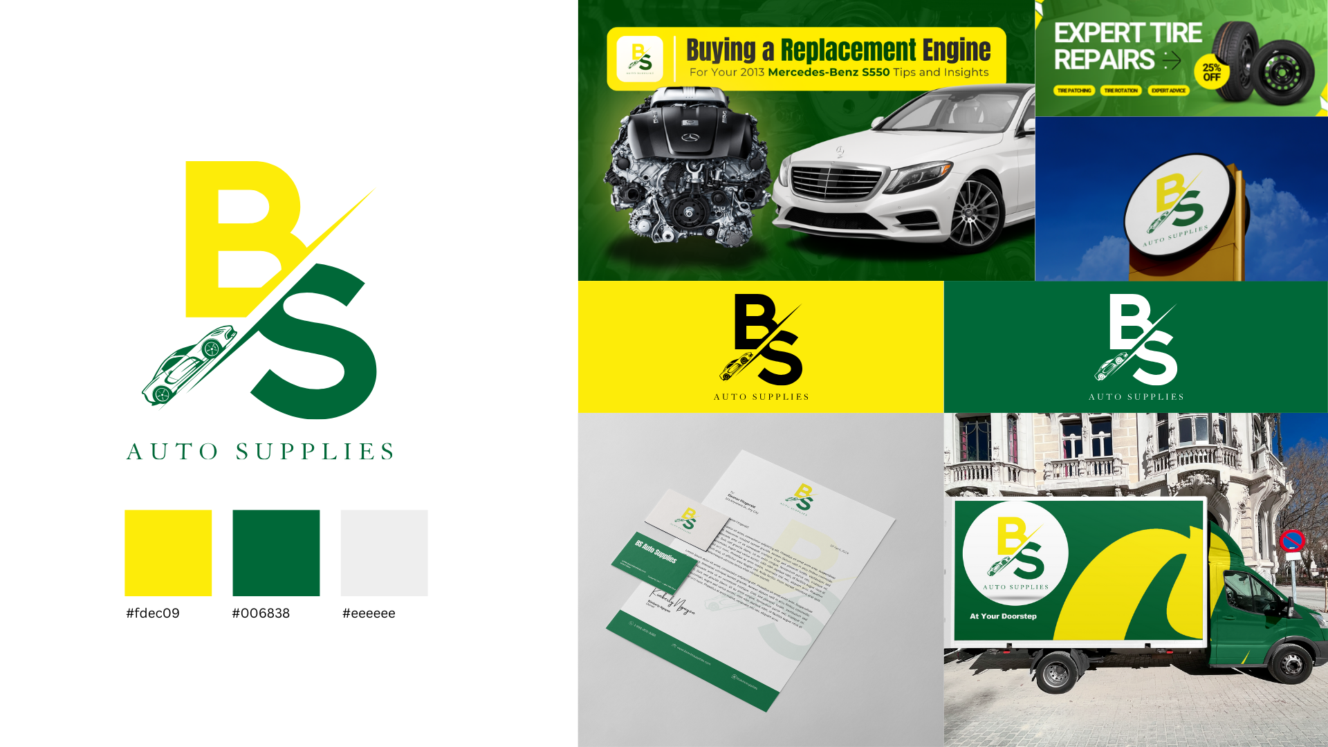 BS Auto Supplies Logo